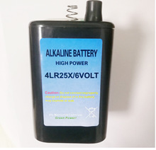 供應4LR25電池 6V干電池 路障燈礦燈電池