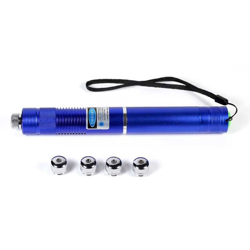 Manufacturers directly supply field adventure instructions Laser flashlights to instructed pure blue light 450nm blue laser laser pen