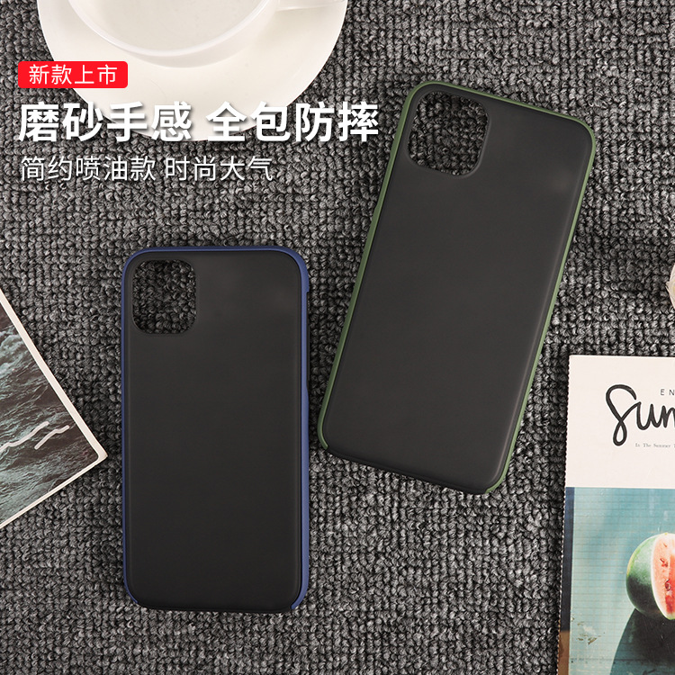 Factory Outlet Apple 11 Mobile phone shell Scrub Simplicity iphone11 Mobile phone shell apply Apple smart cover