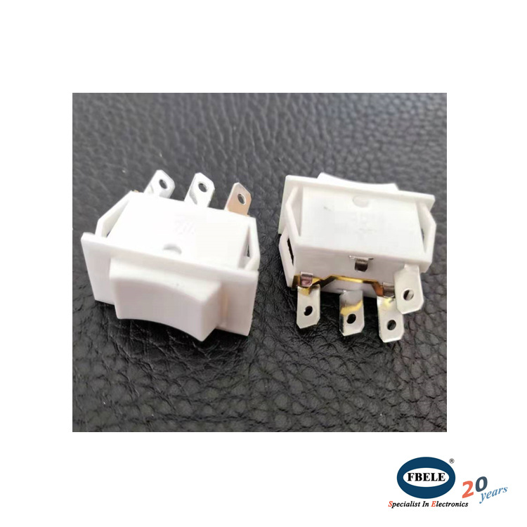 厂家供应船型开关KCD11-101KCD1 2 KCD3KCD4KCD5复位方形船型开关