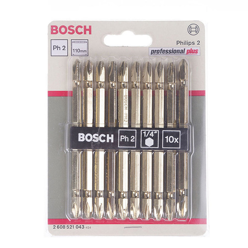 Original Bosch titanium alloy double-head cross electric screwdriver bit professional cross screwdriver head in bulk single