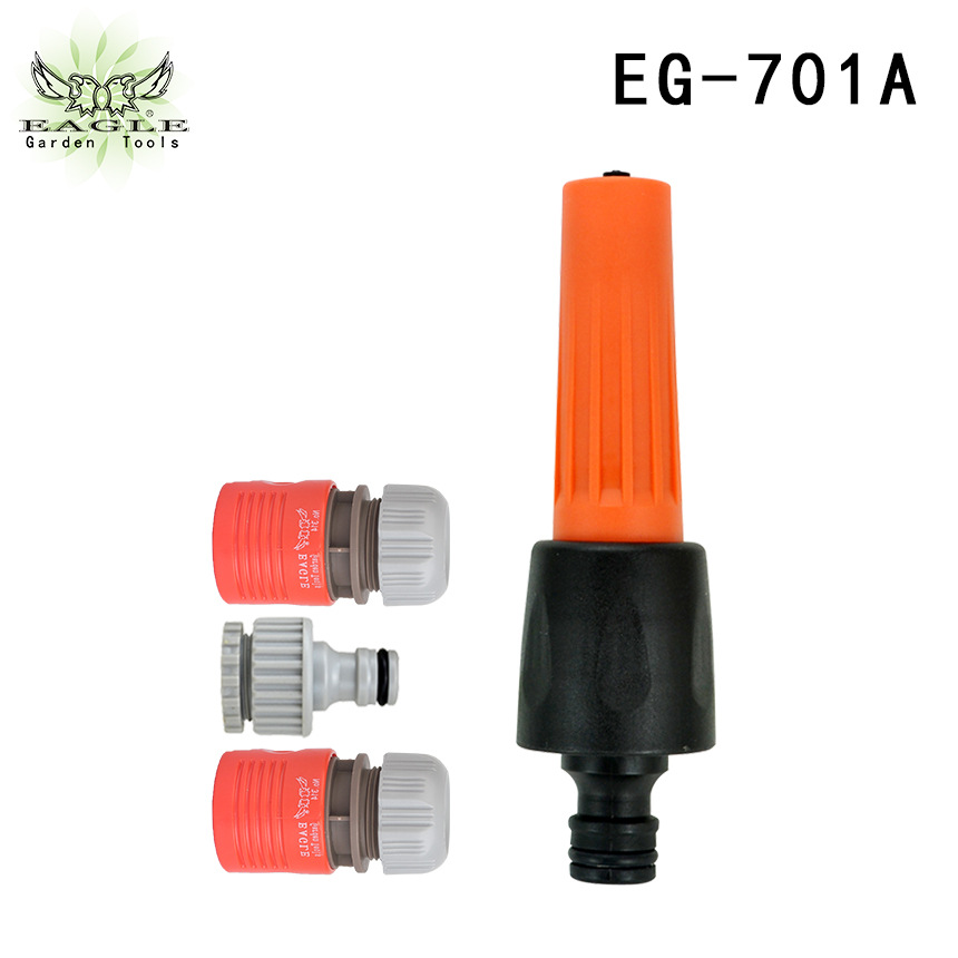 批发塑料直喷枪塑料园林直水枪4件套园林洗车水枪洗车工具高压