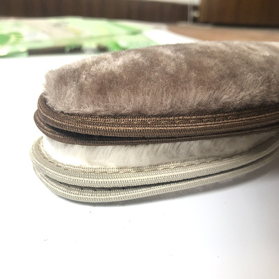 【品质】秋冬毛绒保暖鞋垫不掉色不掉毛女男士超干爽竹炭不臭鞋垫|ms