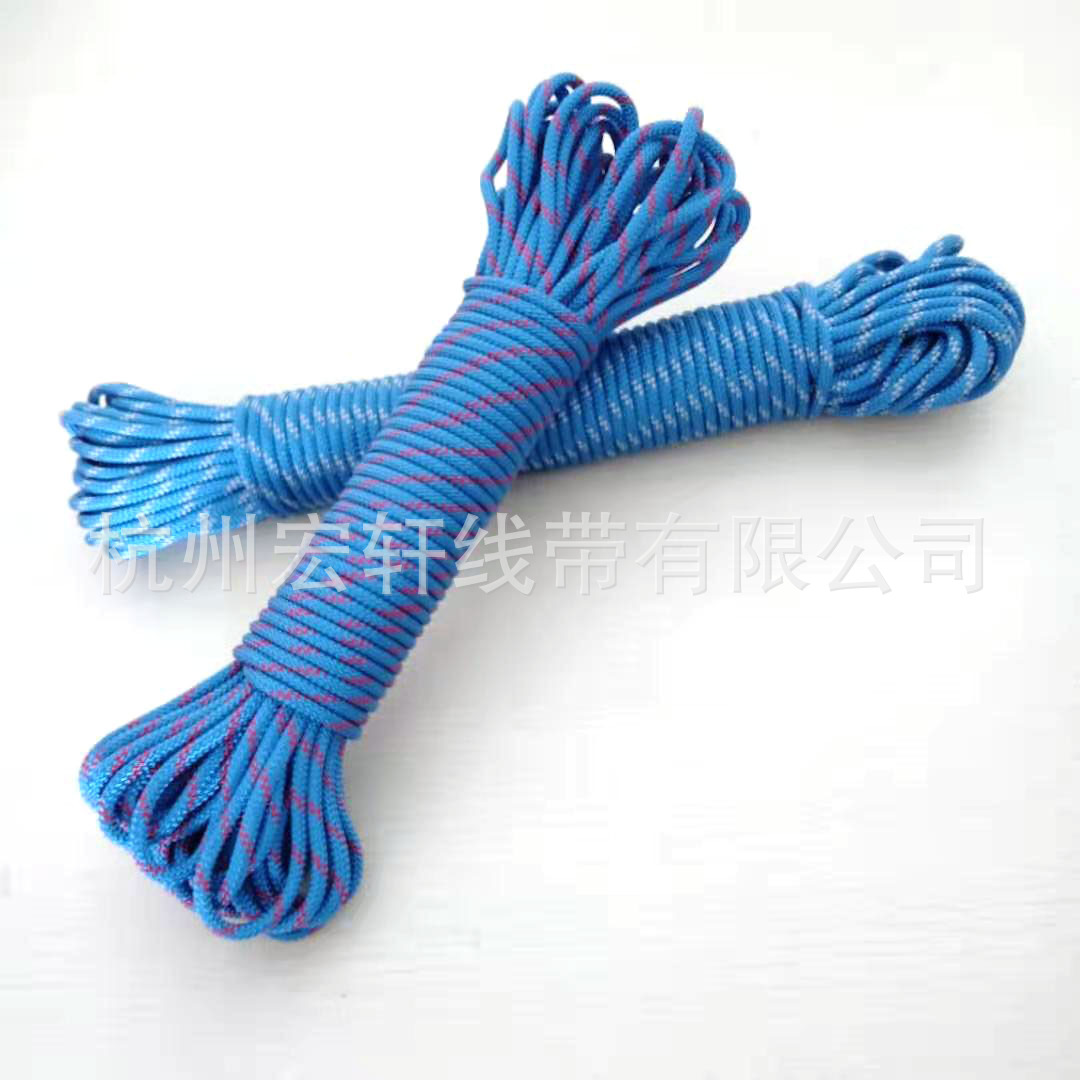 宏轩批发 非洲鼓调音专用绳 高强涤纶编织绳