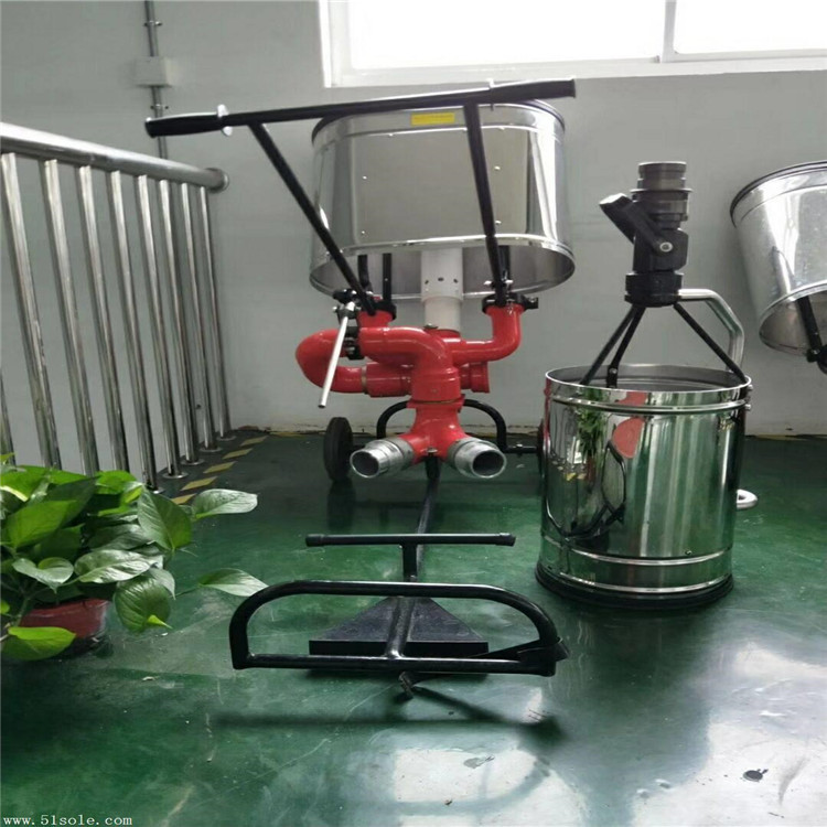 消防器材泡沫枪  中倍数泡沫枪 手持式中倍数消防泡沫枪 现货