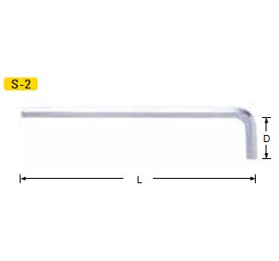 史丹利公制长内六角扳手STMT94110-8-23~STMT94119-8-23