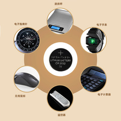 廠家批發CR2032紐扣電池汽車遙控器主板鈕扣鋰電池3V電子