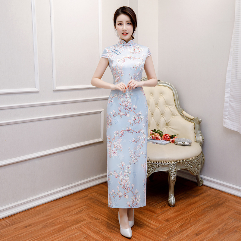 Chinese Dress Qipao for women Retro national cheongsam dress banquet ...