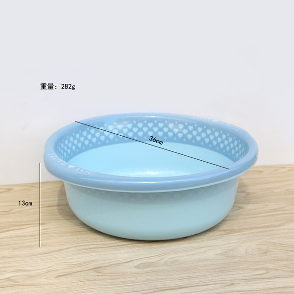 Big plastic washbasin for laundry for students for home use