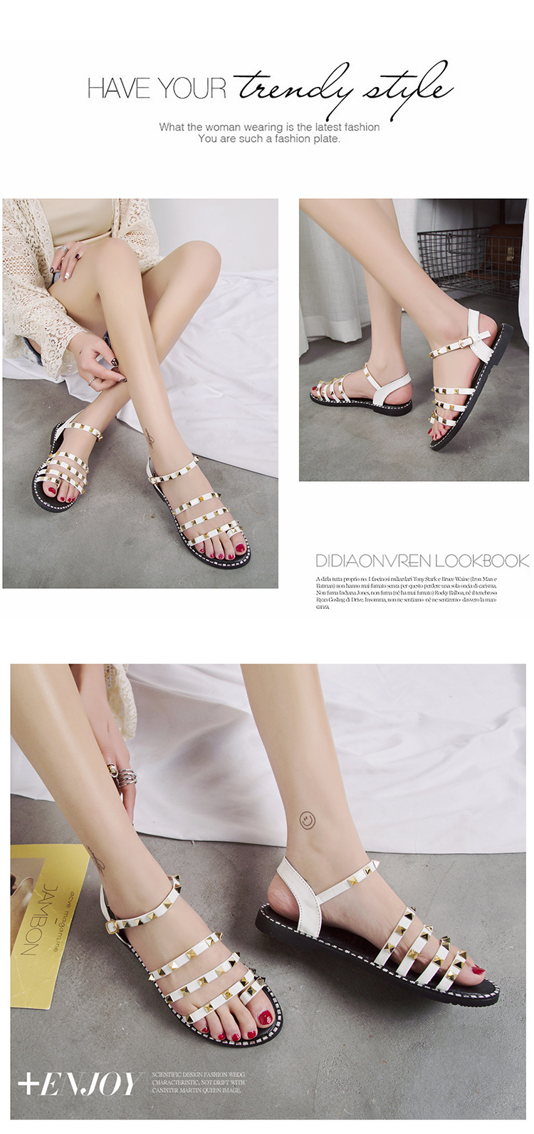 Chaussures été pour femme en Caoutchouc - Ref 3345671 Image 12