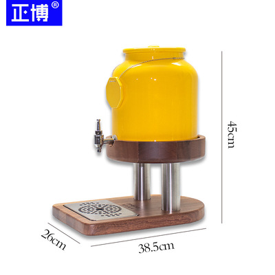 正博陶瓷牛奶鼎保温咖啡鼎电加热咖啡鼎 酒店自助餐牛奶鼎|ru