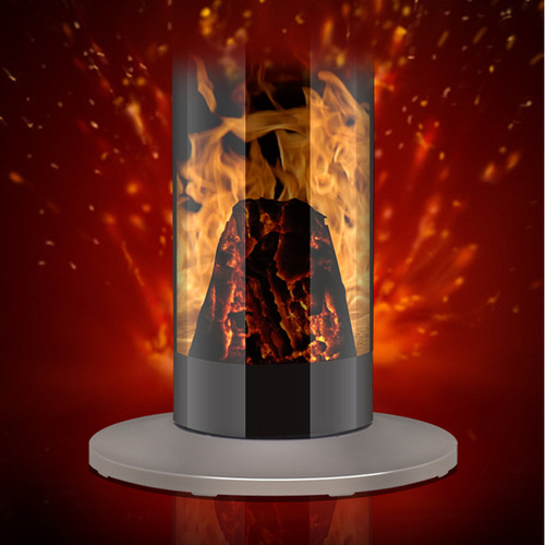 Best-selling home heating radiator with remote control electric heater, upright electric heater with swinging 3D flame fireplace heater