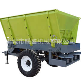 省人工高效自动撒肥车 大型抛肥机 有机肥撒肥车牵引式撒肥车图片