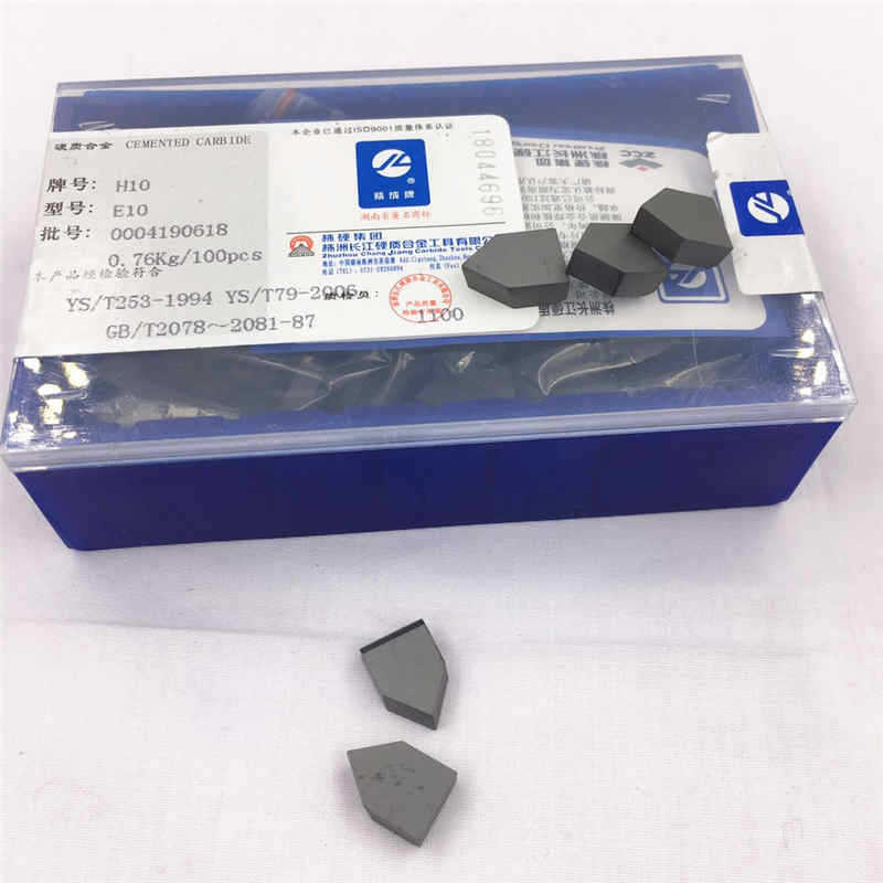 焊接制造钨钢钻头用YG8 YG6 硬质合金刀片E227 E228 E229 E10 E25
