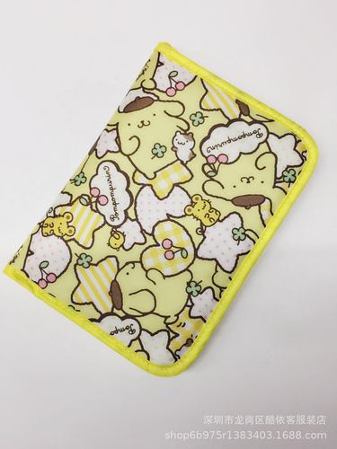 New Cartoon Melo Mom’s Good Helper ID Bag Medical Insurance Card Bag Passport Bag Grid Storage Clutch Bag