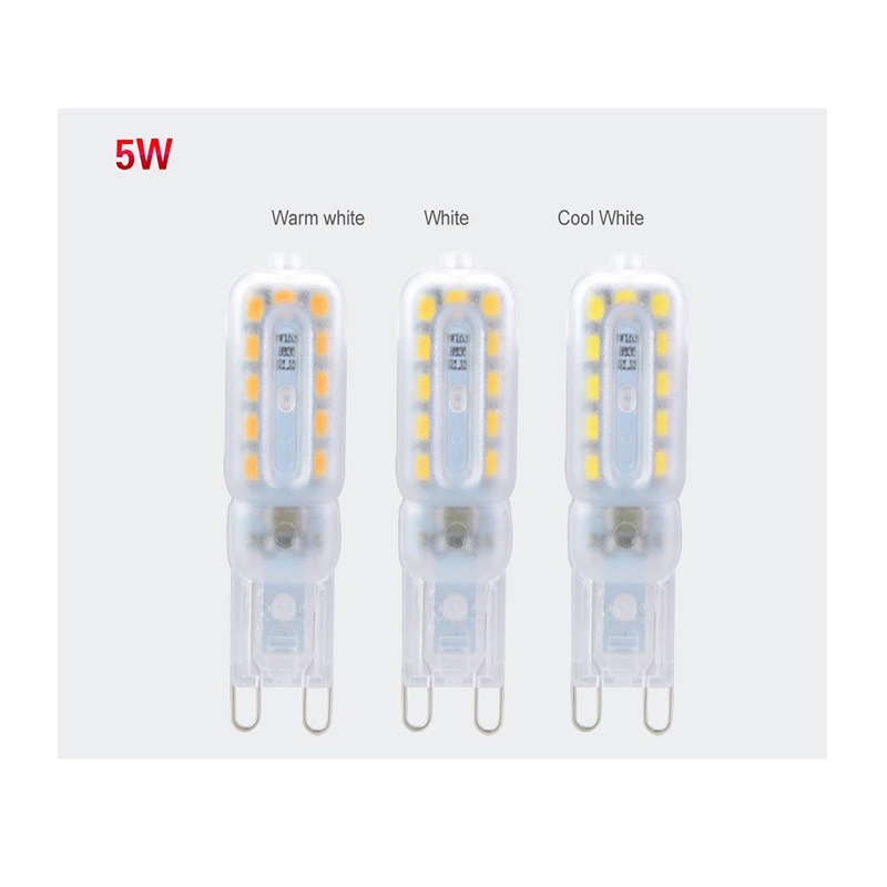 Suministro directo de fábrica de alta calidad regulable G9 lámpara 3W5W lámpara de maíz G9 fuente de luz LED transfronterizo e-commerce Venta caliente