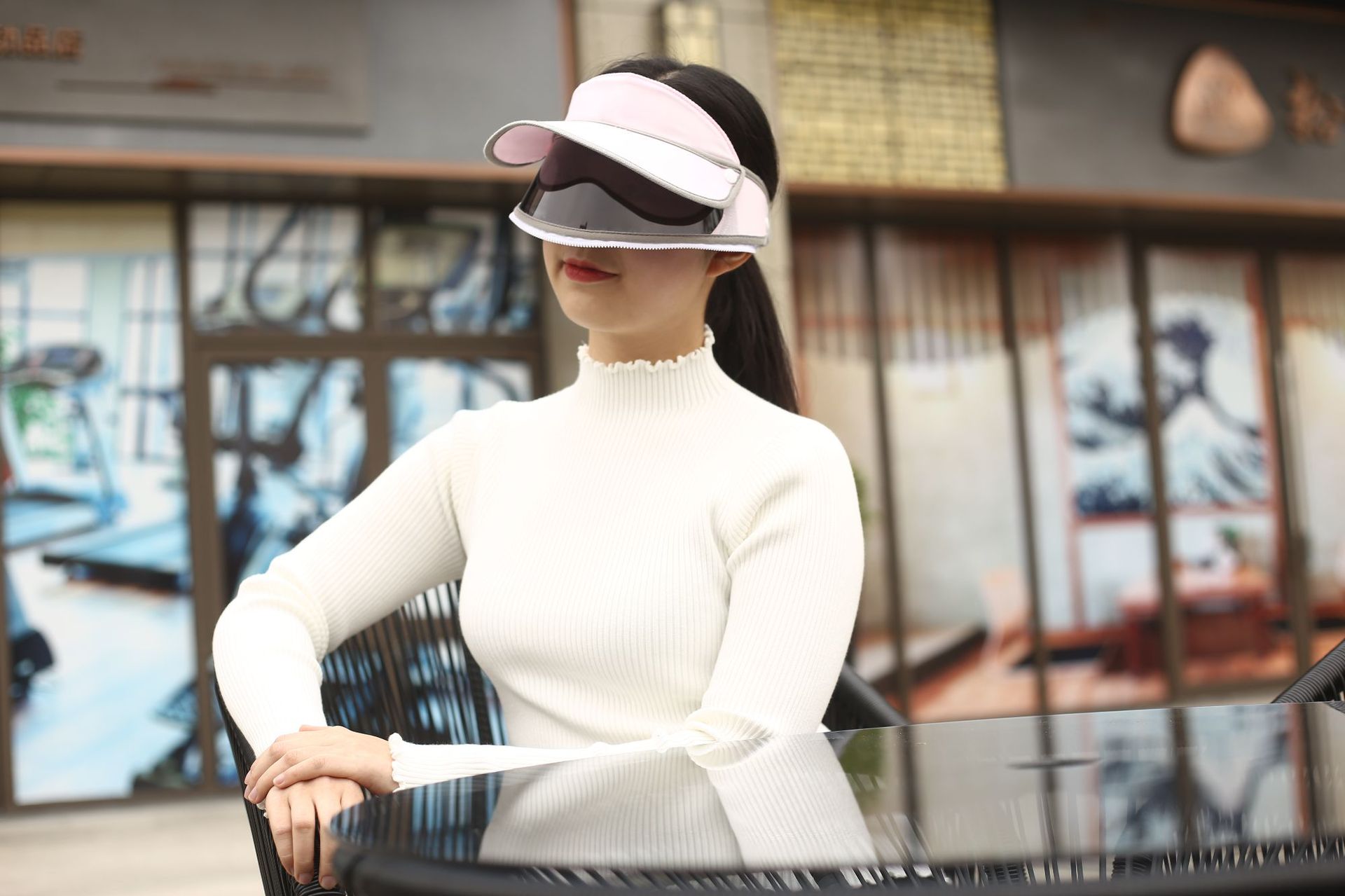 防晒衣+太阳帽+多色多款电动车防晒面罩+太阳眼镜|ms