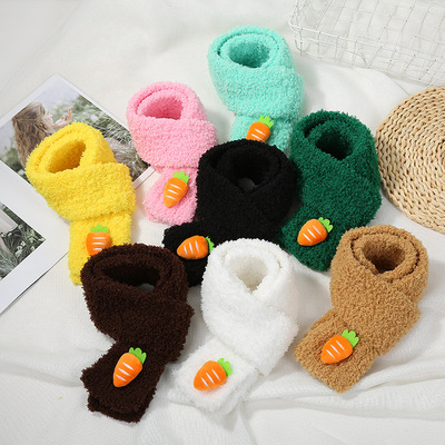 children scarf Korean Edition knitting baby Collar lovely Parenting Cartoon winter keep warm gift lovers scarf