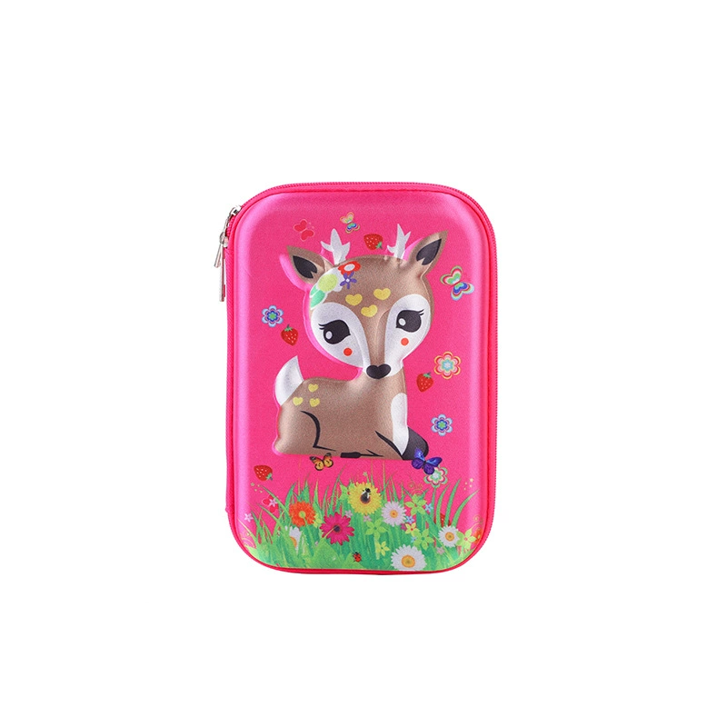 Cartoon three dimensional children's capacious pencil case, organizer bag, Birthday gift