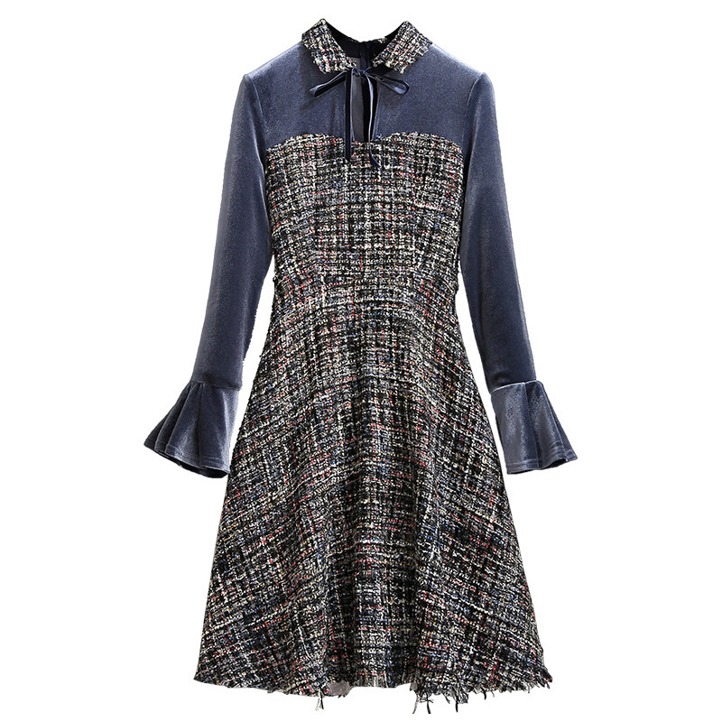 Robe femme en Velours d or - Ref 3327107 Image 5