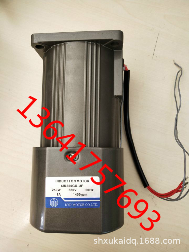 DYD电机6IK250GU-UF 250W 380V 6IK250GU-UF 6GU3.6K DYD减速机