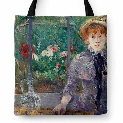 貝特·莫裏索午宴後帆布包環保購物袋手提袋單肩包媽咪包書包