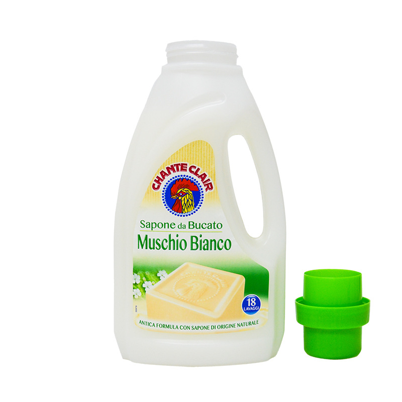 Italian General Trade Imported Big Rooster Head Marseille White Musk Laundry Detergent 1000ml Liquid Soap Dropshipping