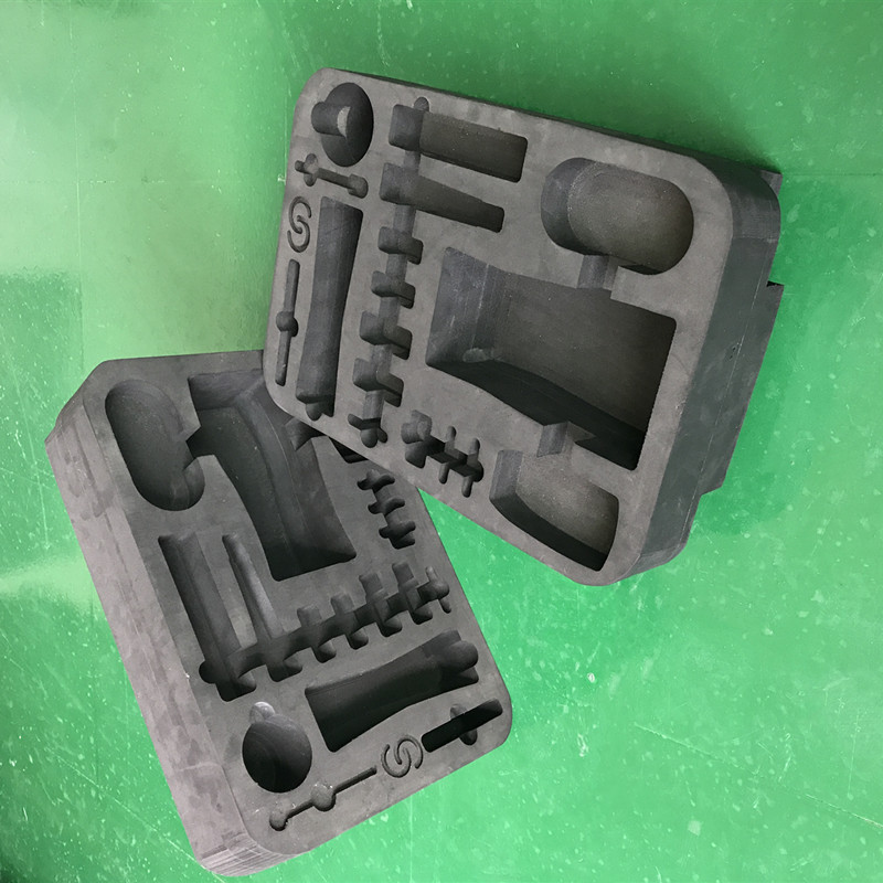 厂家定 制工具箱EVA内衬 异形EVA雕刻成型 EVA加硬五金配件内托