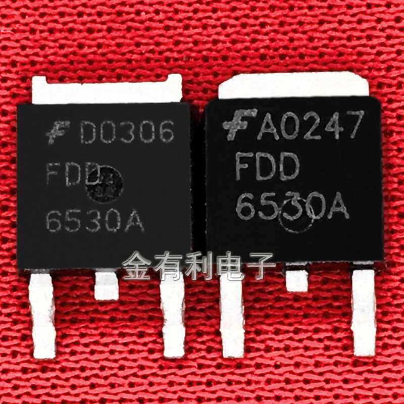 拆机FDD6530A FDD6530 21A20V  N沟道场效应管 TO252 MOS