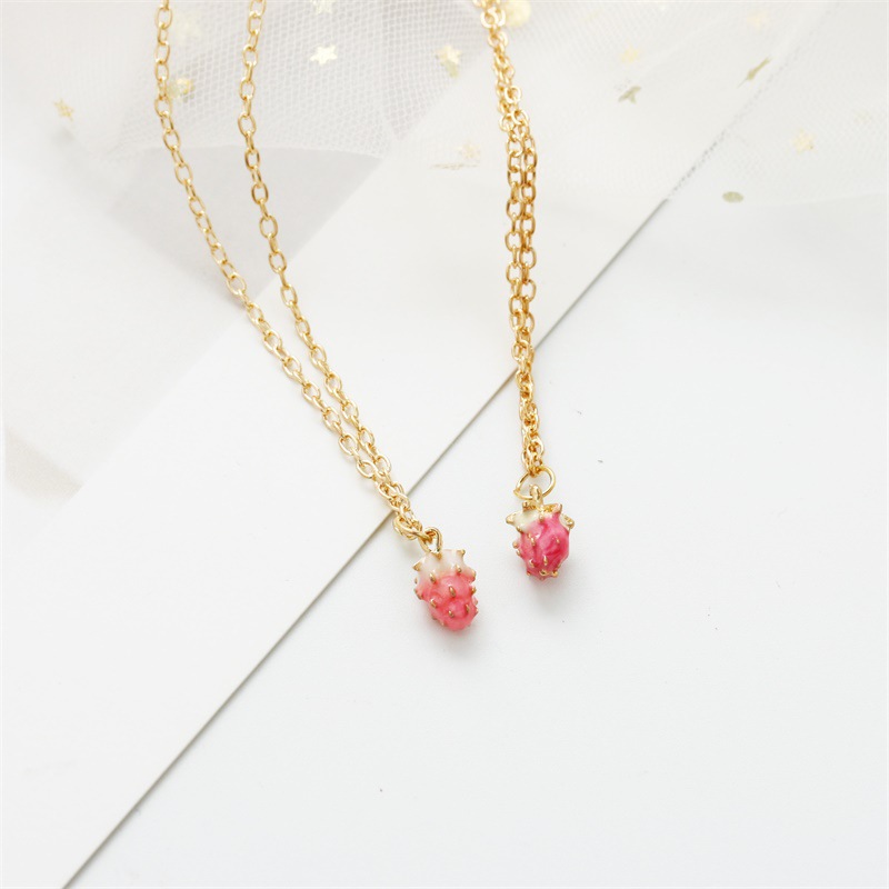 Fruit Alloy Plating Women's Necklace display picture 2