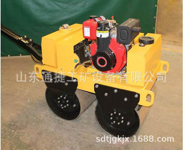 热销手扶双轮压路机  手扶双钢轮柴油压路机  手扶双轮振动压路机