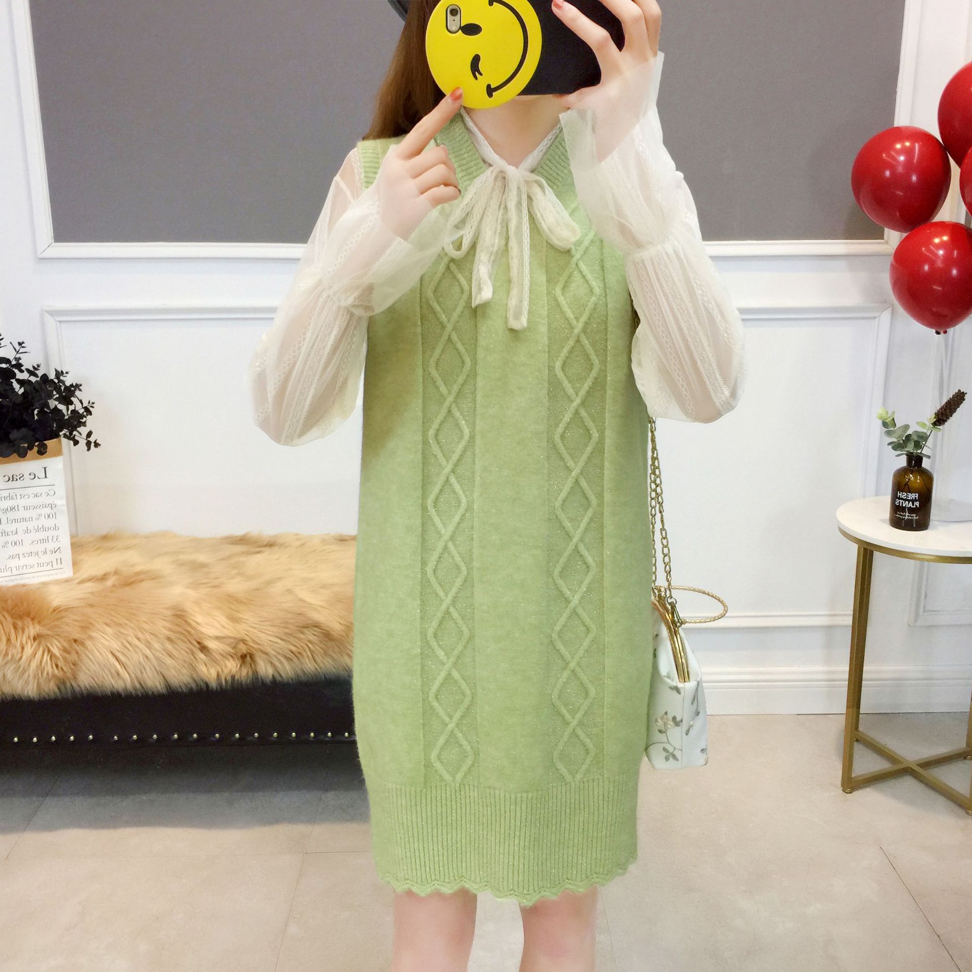 Gilet femme en Mélange de coton - Ref 3316901 Image 4