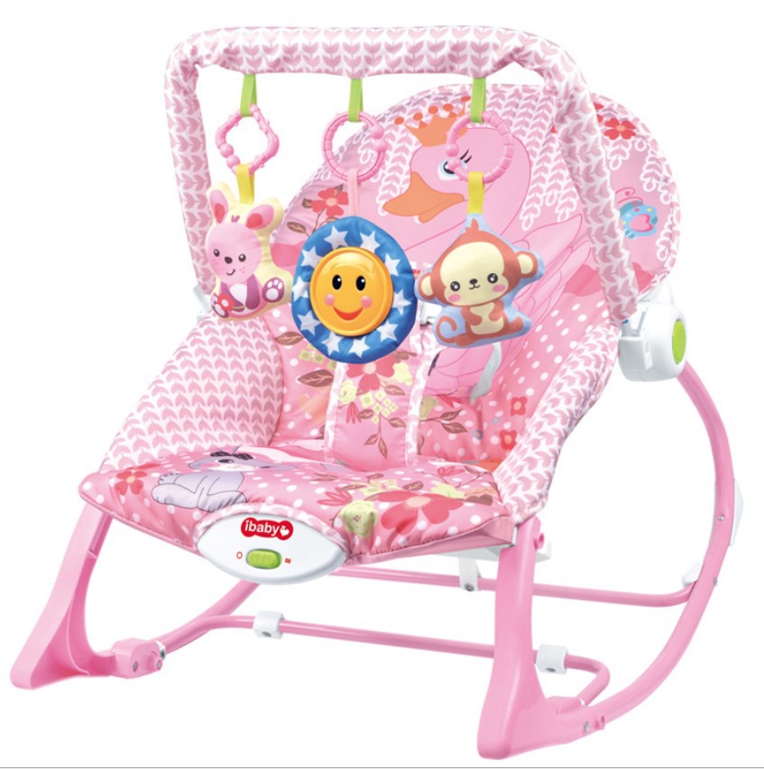 跨境婴儿摇椅 新生儿安抚椅 多功能音乐震动摇床 喂奶椅 批发详情图6