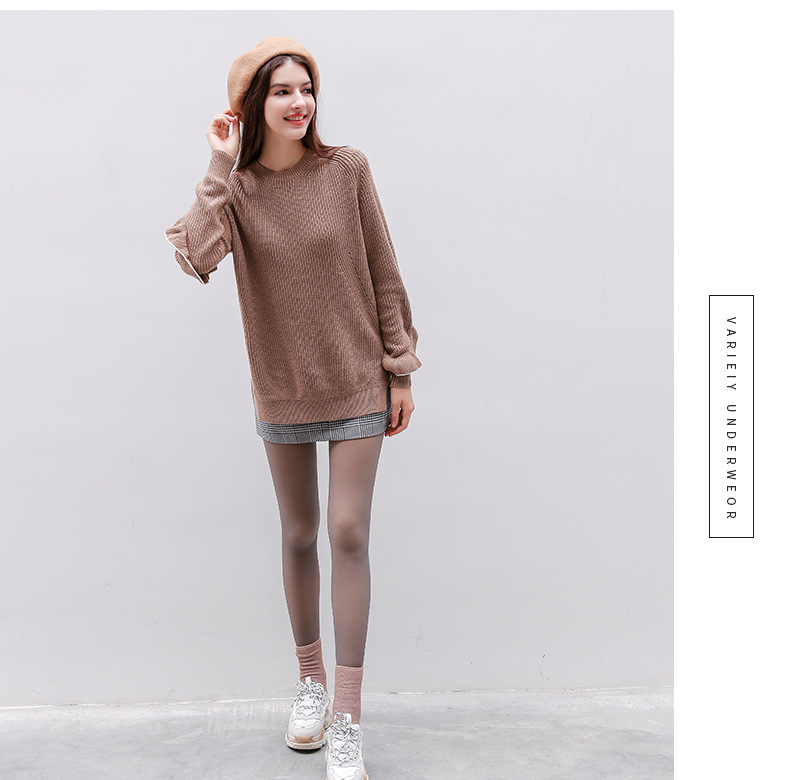 Grey translucent leggings