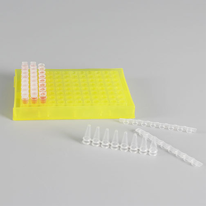 Biosharp 0.2ml八联排管平盖 PCR8连管PCR八连管 200套 BS-0208-T