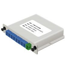 电信级插卡式光纤分光器SC一分八光纤分路器SC1分8分光纤插片式