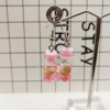 Fruit glossy milk tea, universal earrings, Korean style, internet celebrity, wholesale