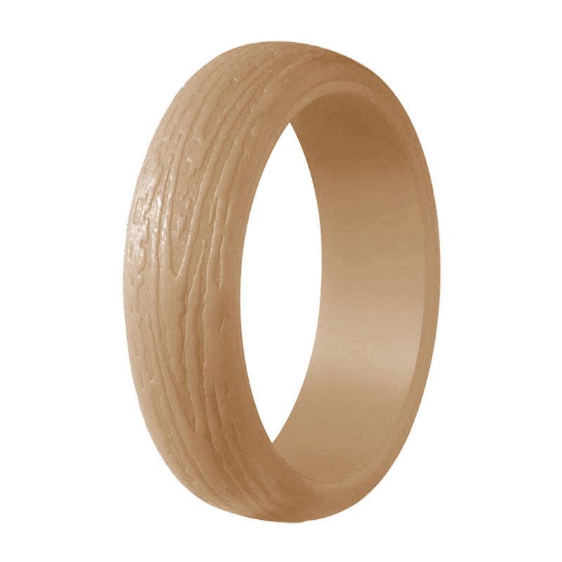 7, 8, 9 Ring Size Daily Occasion Fashion Solid Color Silica Gel Rings