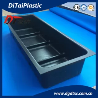 东莞迪泰 定制黑色水槽 ABS/PP/PC亚克力厚板吸塑/塑料外壳纹路