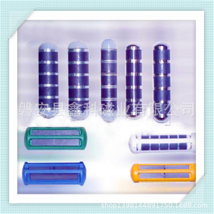 五个串牛胃磁、牛胃磁钢、牛吃磁钢、牛胃磁铁、牛胃除铁器、磁笼