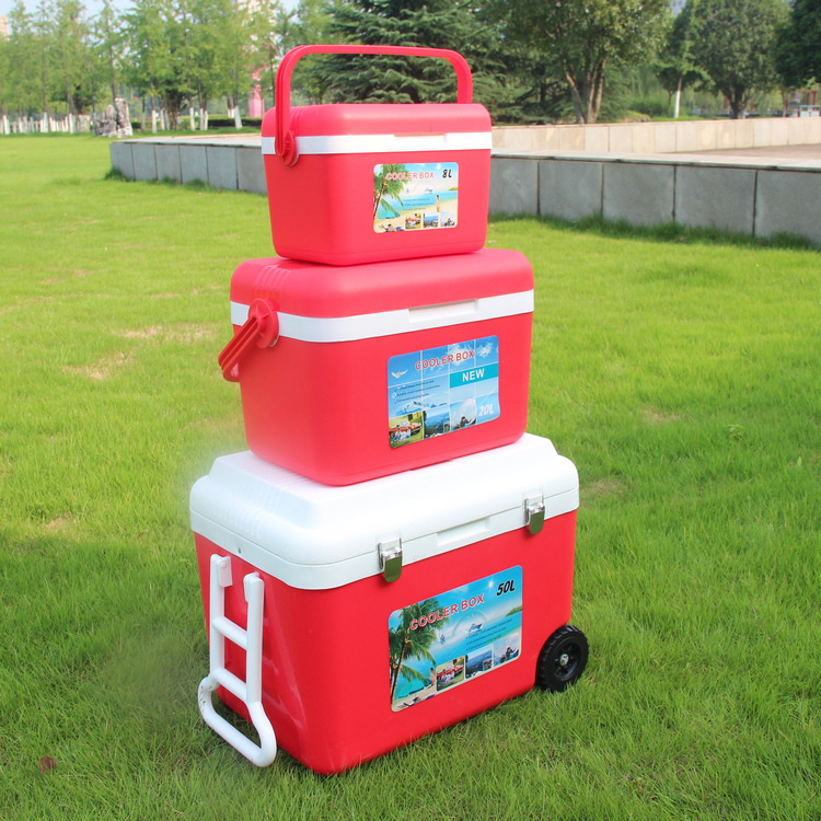 Outdoor cold insulation box, portable in...