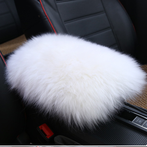 automobile Interior trim Supplies center Armrest box General type winter Plush non-slip mat wool Undercoat Hairfalling