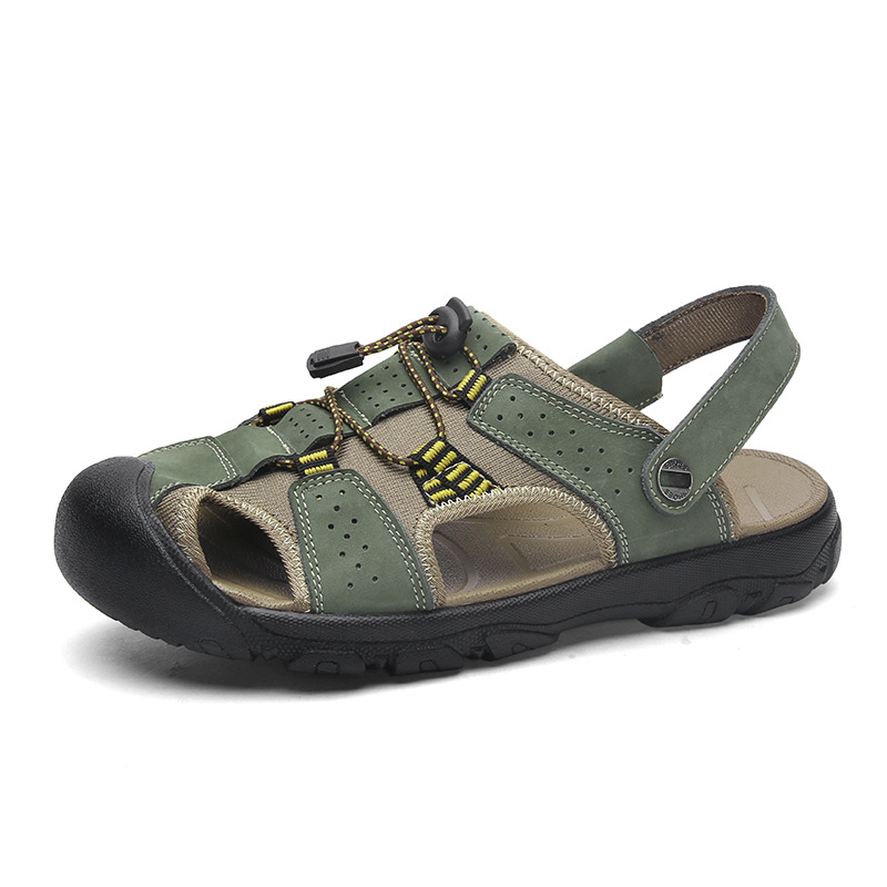 Men's Closed-toe Beach Sandals For Summer And Outdoor Activities_voghion.com
