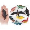 Dinosaur, ecological minifigure, plastic smart toy, set, Jurassic period