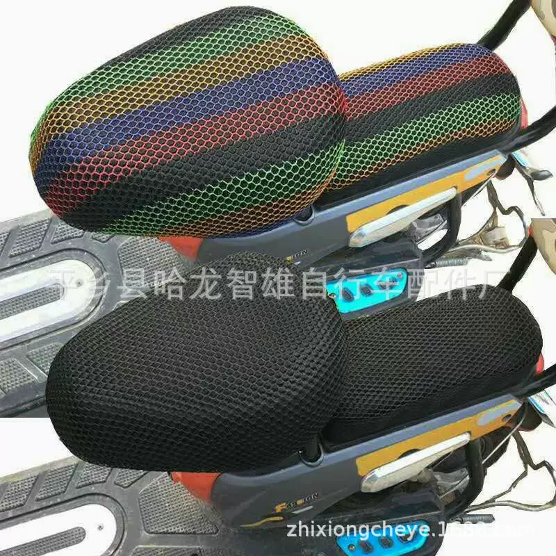 电动车座套/自行车座垫/透气凉爽座垫/四季坐垫套/3d坐垫/配件
