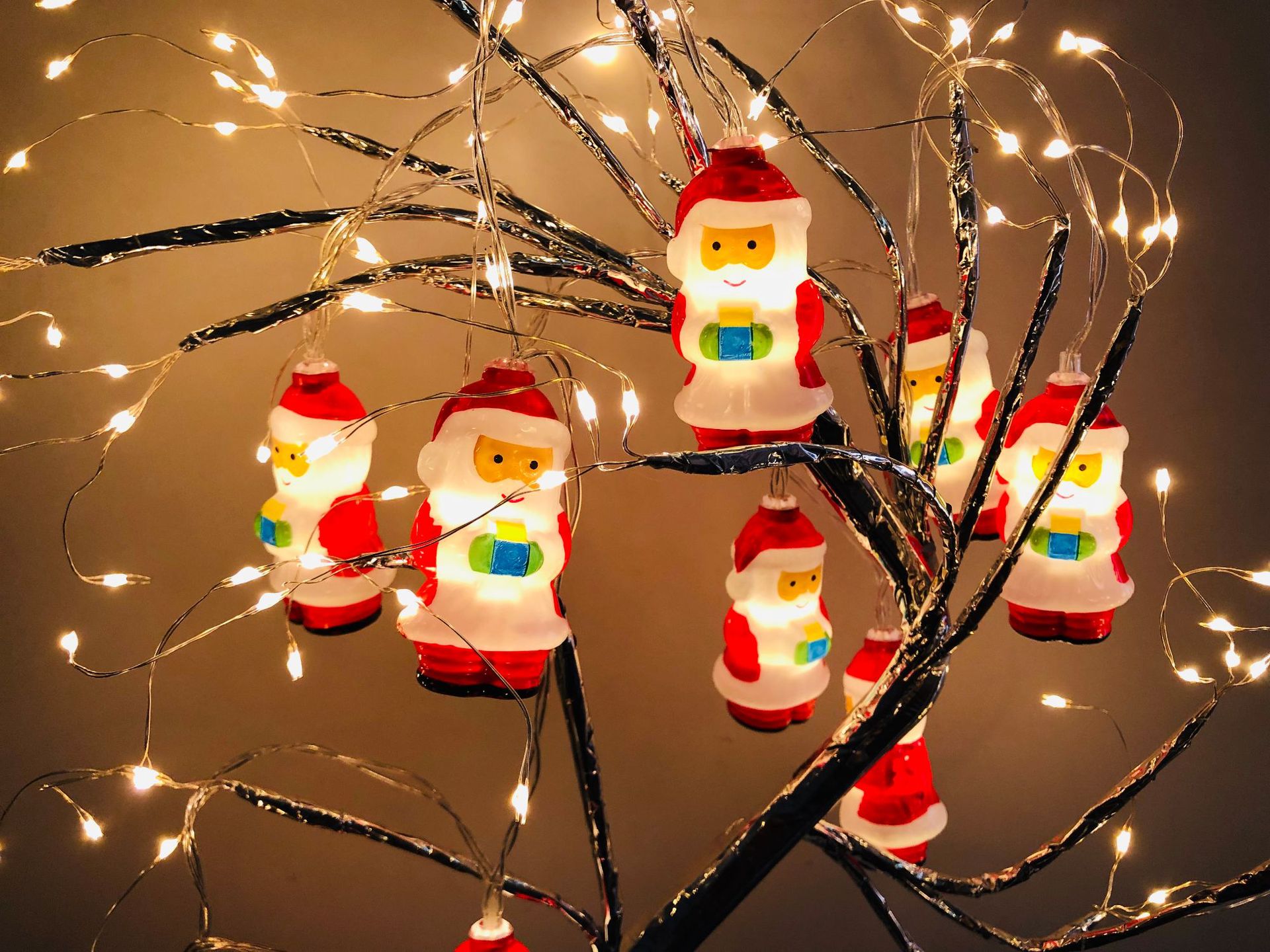 LED Santa Claus Light String
