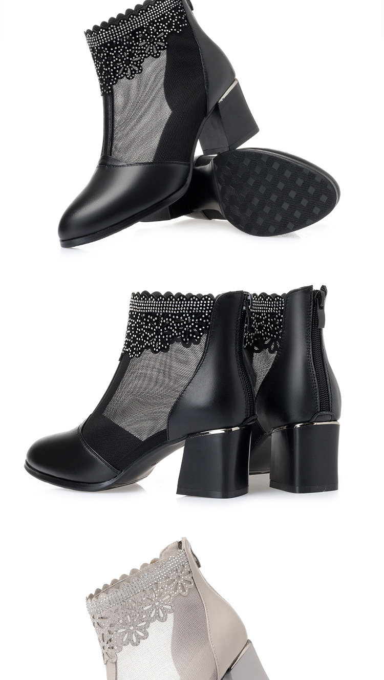 Bottes femme en En cuir - Ref 3355268 Image 27
