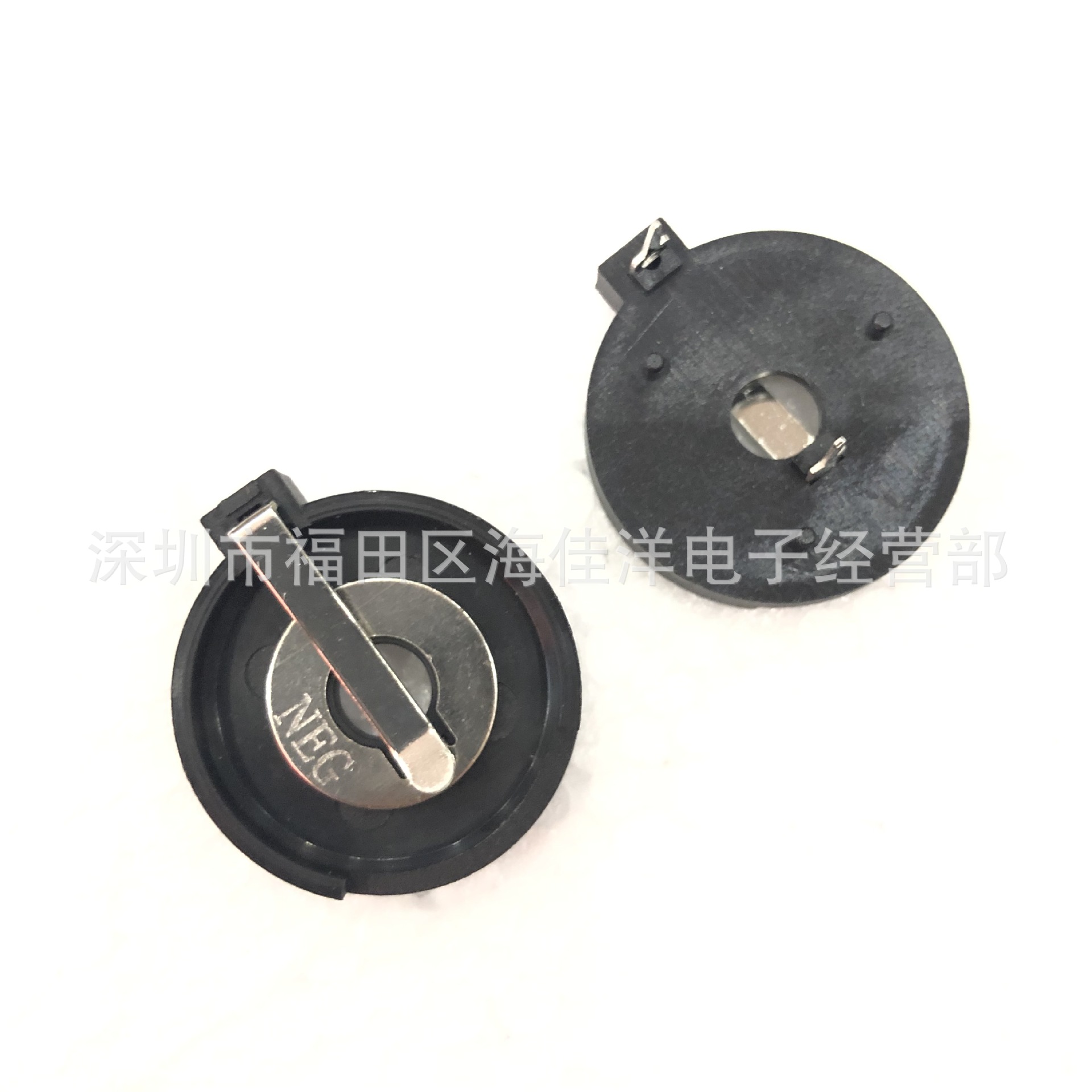 厂家直销 CR2430电池座 3V BS2430-1 装2430纽扣电池 纽扣2450座