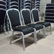 廠家生產酒店高檔舒適彎板椅子 軟包餐廳椅 HM-A40
