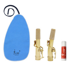 B flat soprano saxophone bent neck straight neck strip cloth cork paste musical instrument accessories saxophone neck set
